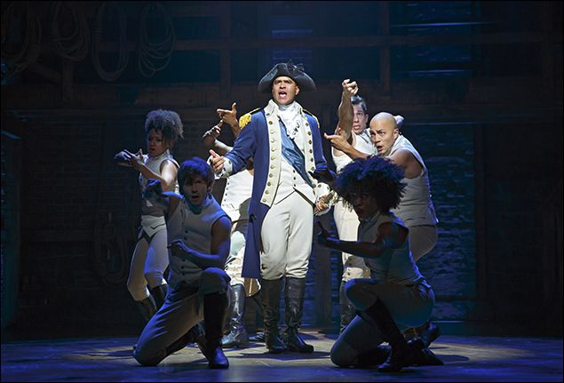George Washington sings "One Last Time," from Hamilton